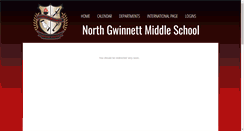 Desktop Screenshot of northgwinnettms.com